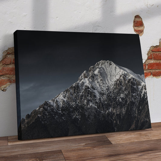 Dark Mountain Pre-Printed Canvas - Canvas and Gifts