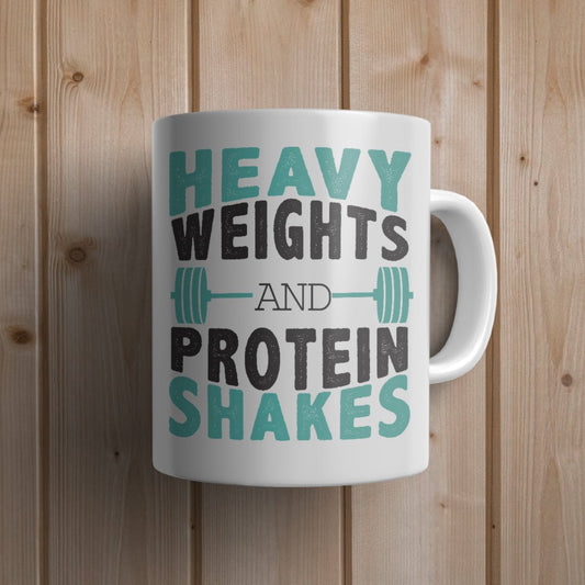 Heavy weights Gym Mug - Canvas and Gifts