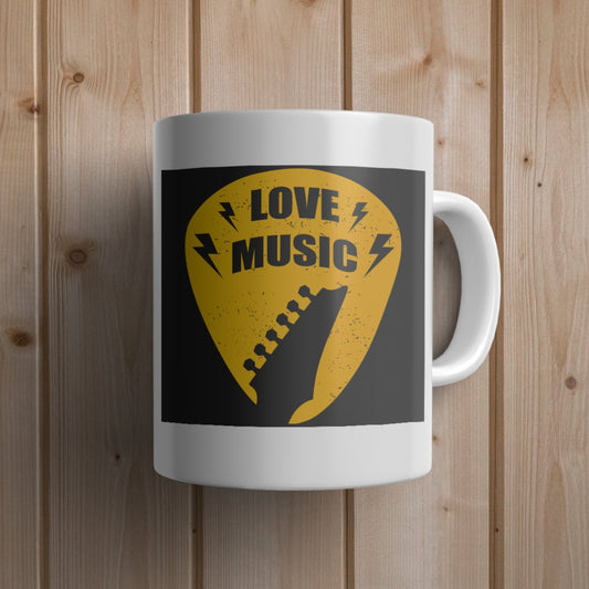 Love Music Mug - Canvas and Gifts