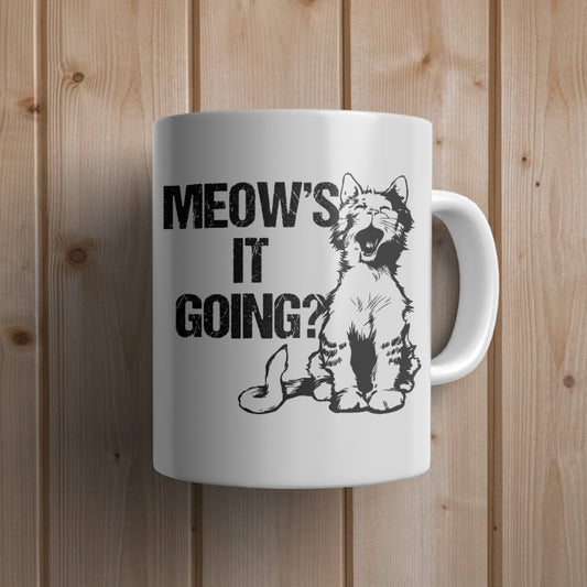 Meows it going Cat Mug - Canvas and Gifts