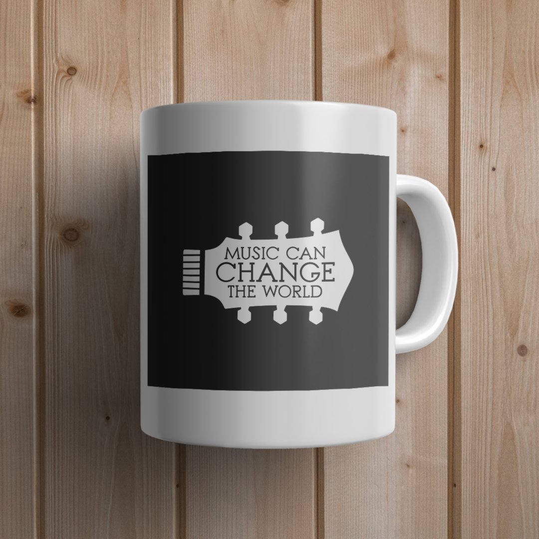 Music Can Change The World Music Mug - Canvas and Gifts