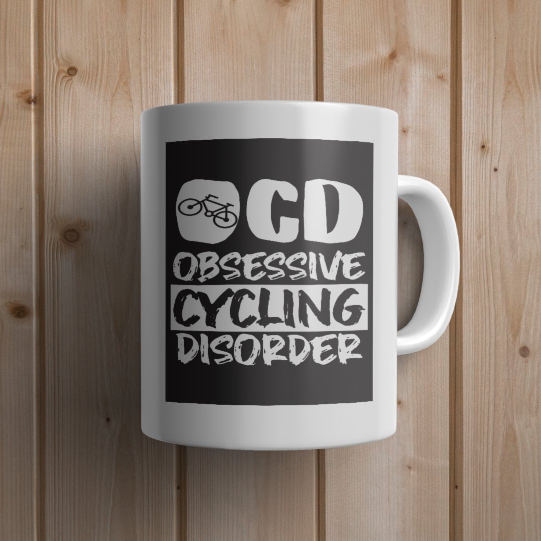 OCD Cycling Mug - Canvas and Gifts