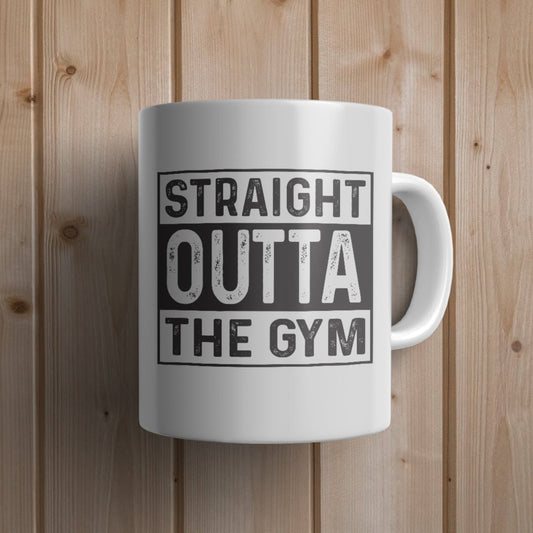 Outta the gym Gym Mug - Canvas and Gifts