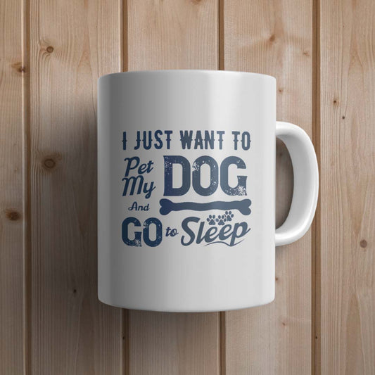 Pet dogs and sleep Dog Mug - Canvas and Gifts