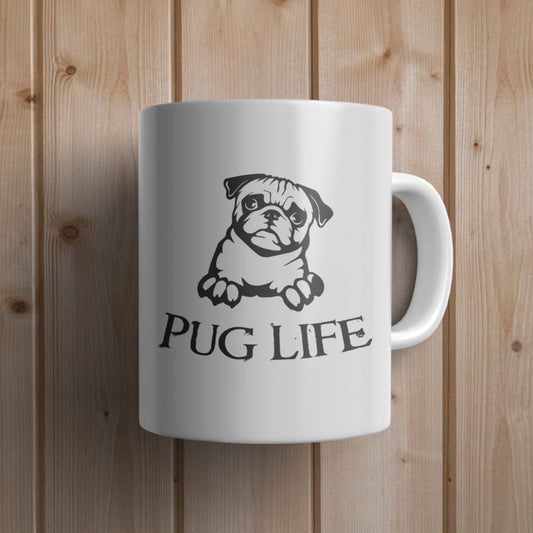 Pug life Dog Mug - Canvas and Gifts
