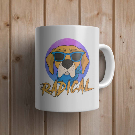 Radical Dog Mug - Canvas and Gifts