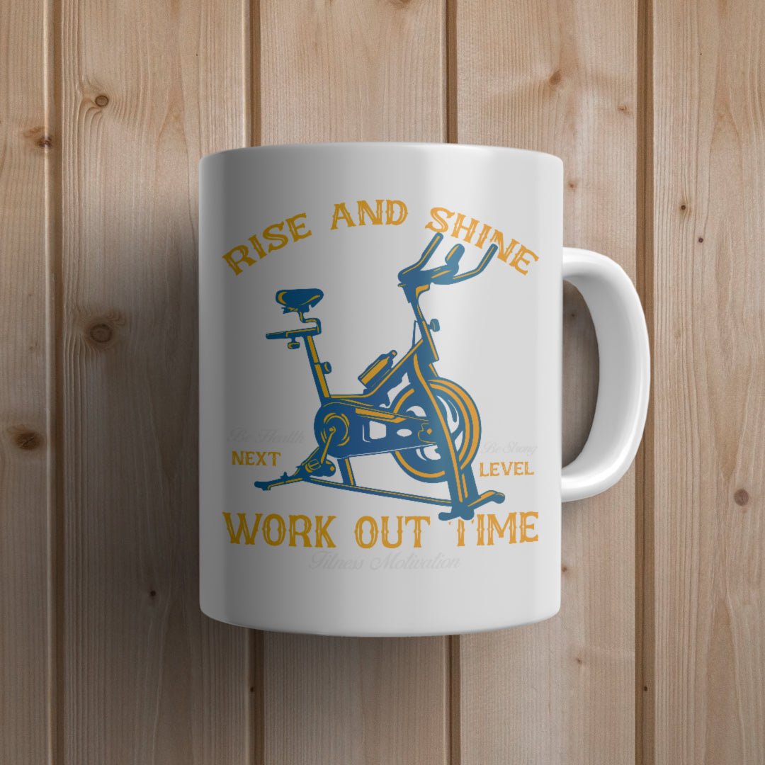 Rise and shine Gym Mug - Canvas and Gifts