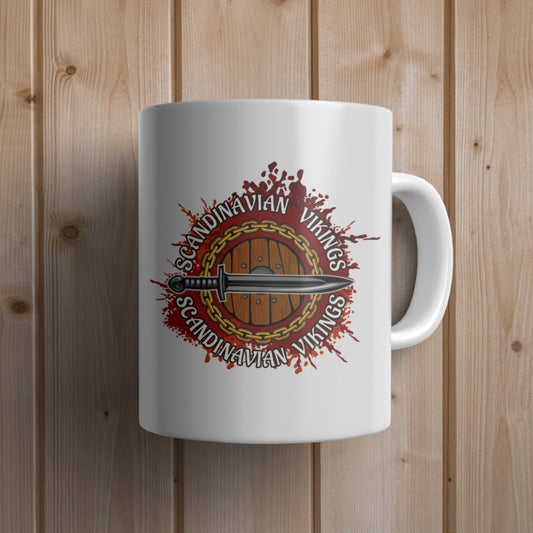 Scandinavian Viking Mug - Canvas and Gifts