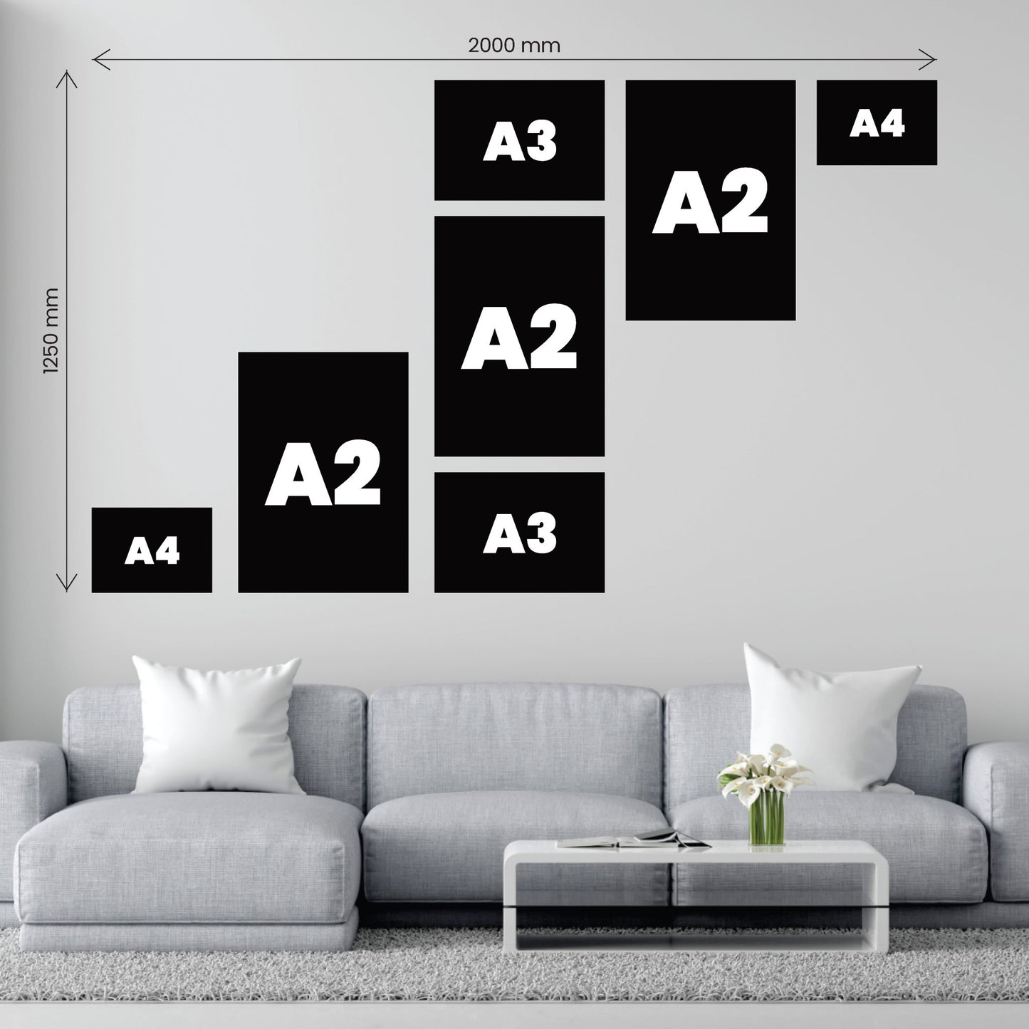 Sleek 7 Piece Canvas Combo - Canvas and Gifts