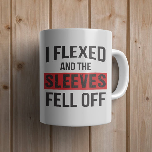 Sleeves fell off Gym Mug - Canvas and Gifts