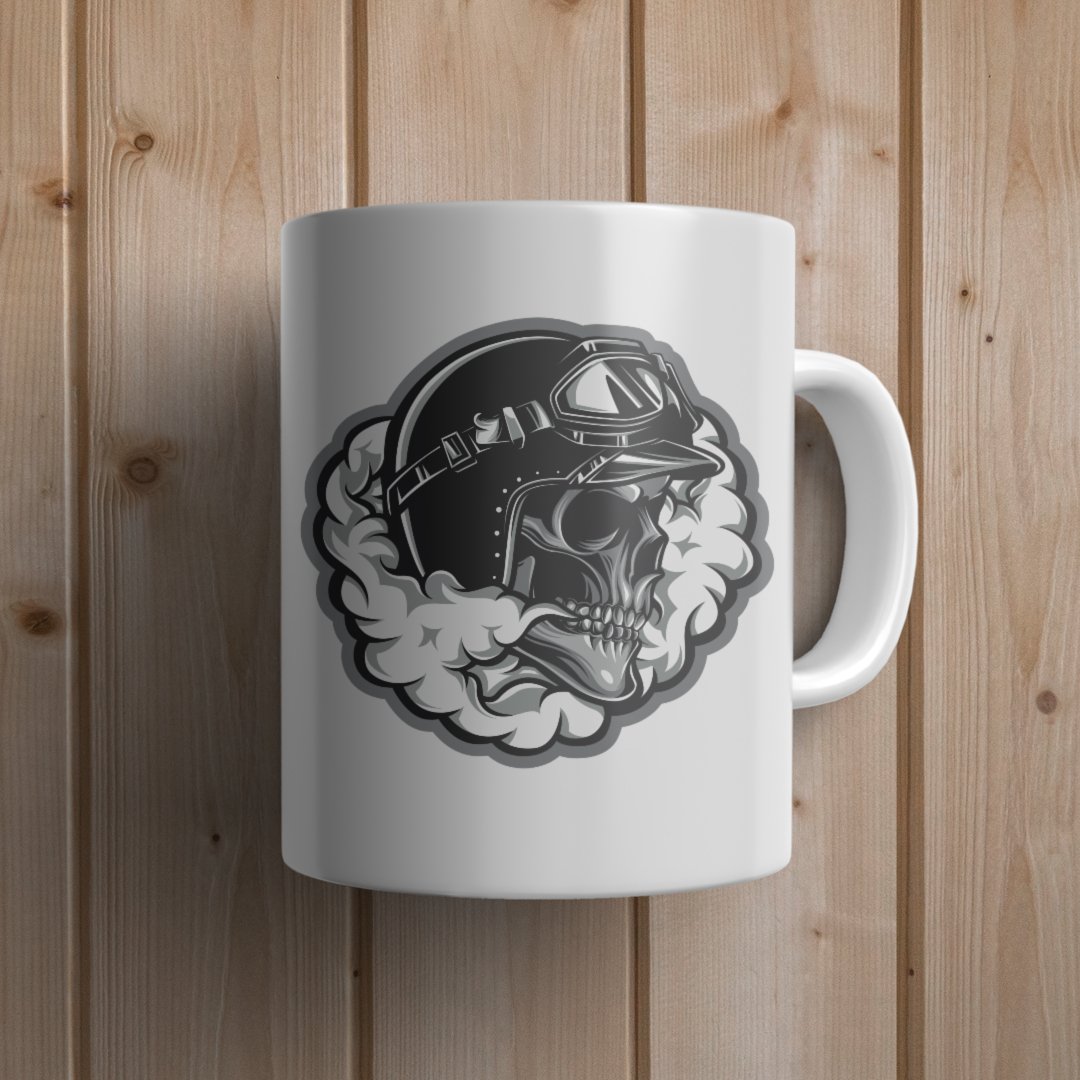 Smike Skull Mug - Canvas and Gifts