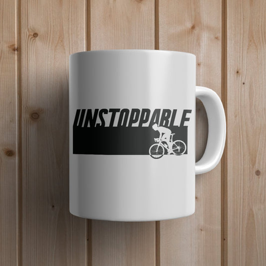 Unstoppable Cycling Mug - Canvas and Gifts