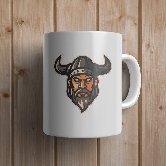 Viking face Viking Mug - Canvas and Gifts